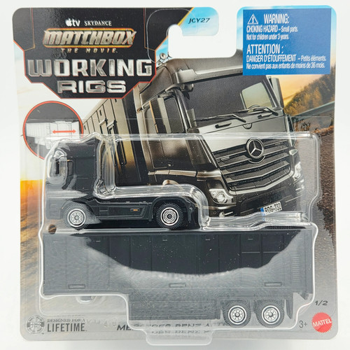 Matchbox mercedes benz actros - matchbox, mercedes-benz