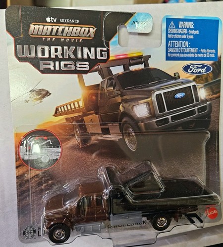Matchbox ford 650 rollback - ford, f-650