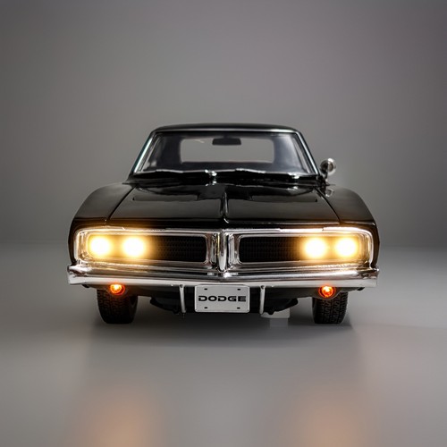 1969 dodge charger - charger, black