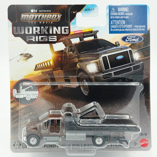 Matchbox ford 650 rollback - f-650,